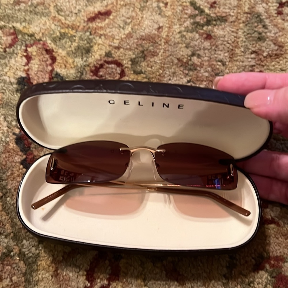 Authentic Celine sunglasses. Like new condition. No scratches on lenses. - Picture 2 of 14